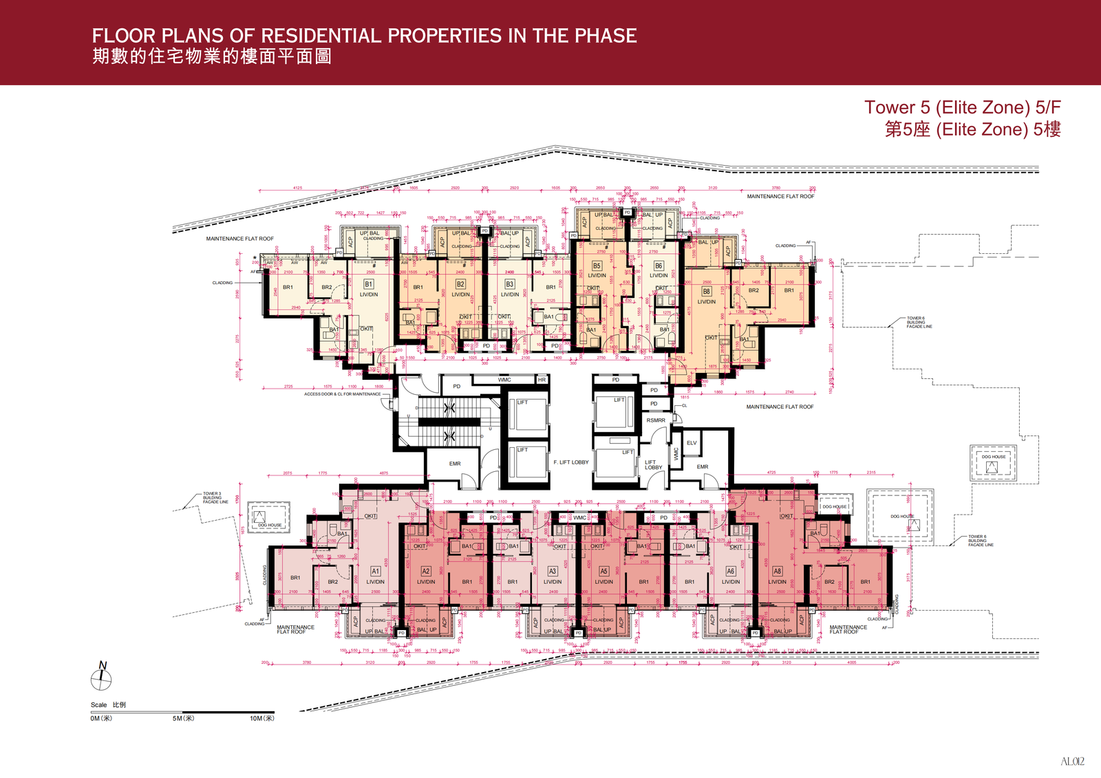天玺·天 平面圖則 4 香港启德CBD2封面地标高端住宅 樓層布局(34校網|2025年入伙)